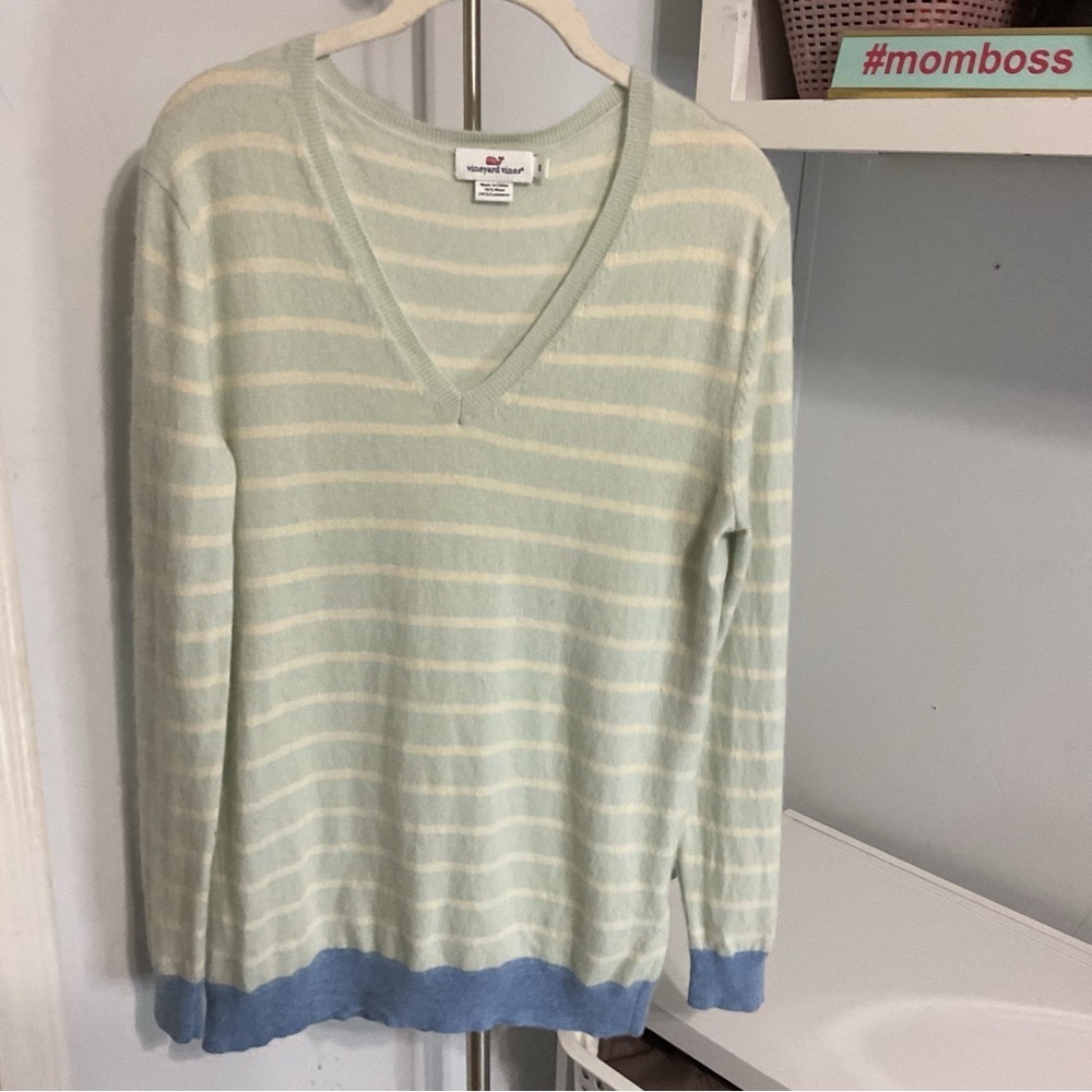 Vineyard Vines Wool Striped Sweater Size S